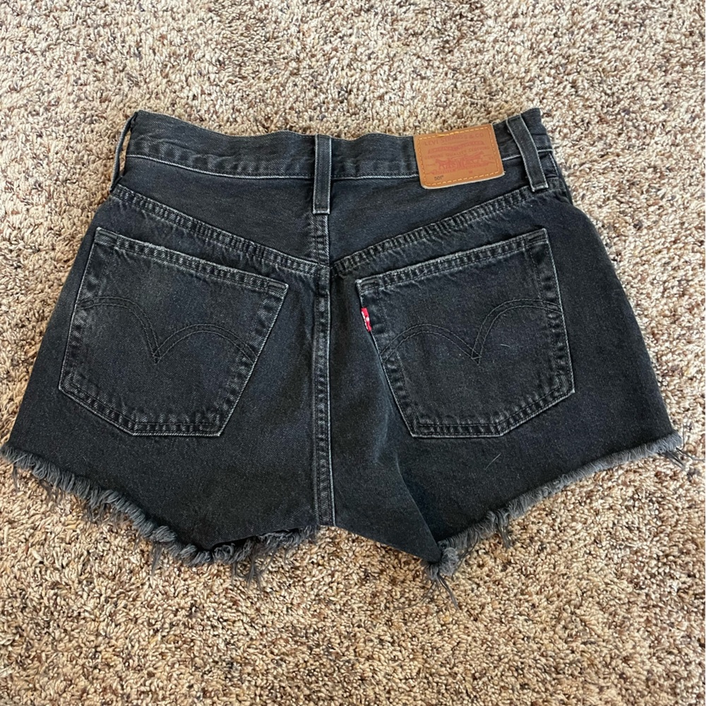 Levi’s button fly denim shorts